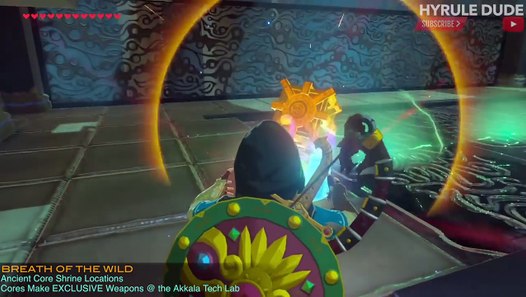 How to Find and Use Ancient Cores In Zelda Breath of the