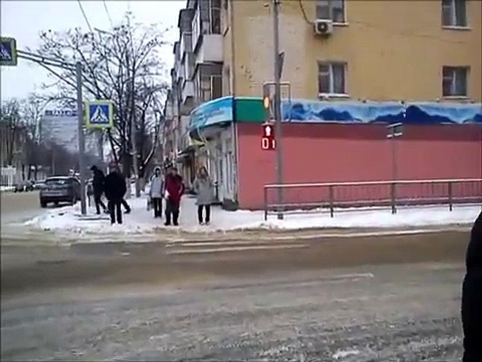 Зима и мужик