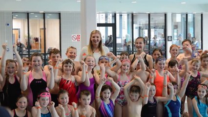 Rebecca Adlington OBE at Selby Leisure Centre