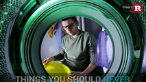 Things thats should never go in your washing machine | Rare Life