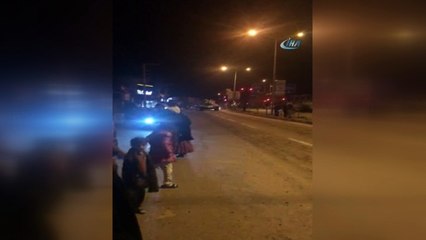 Vatandaşlar askerleri sınıra böyle uğurladı