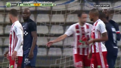 Dylan Saint-Louis second Goal HD - Paris FC 2 - 0 AC Ajaccio - 22.01.2018 (Full Replay)