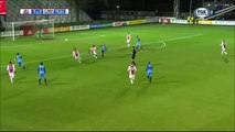 3-2 Nigel Robertha Goal Holland  Eerste Divisie - 22.01.2018 Jong Ajax 3-2 SC Cambuur