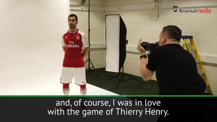 Thierry Henry made me fall in love with Arsenal - Mkhitaryan