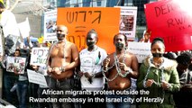 African migrants in Israel protest deportation