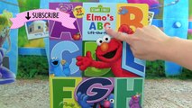 Learn ABC Alphabet with Sesame Street Elmo, Cookie Monster, Abby, Big Bird! Educational Video For K