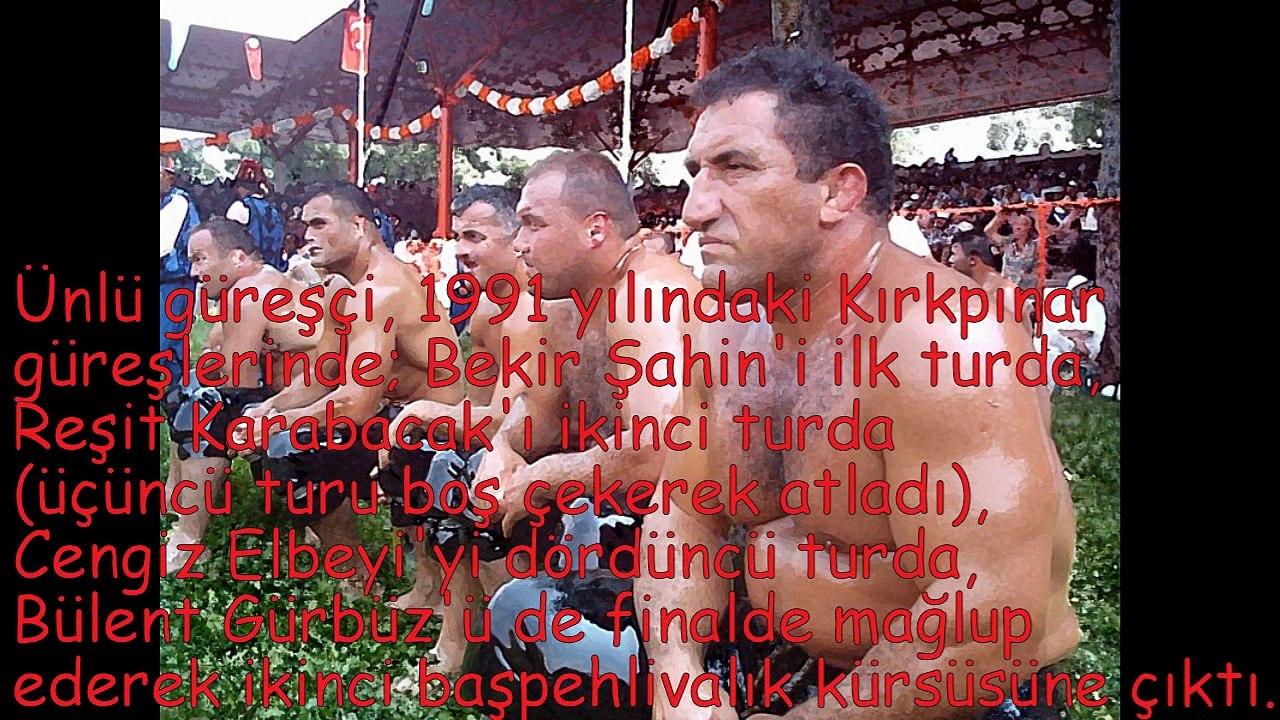 YAŞAYAN EFSANE KIRKPINAR BAŞPEHLİVANI " AHMET TAŞÇI "