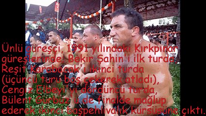 YAŞAYAN EFSANE KIRKPINAR BAŞPEHLİVANI " AHMET TAŞÇI "