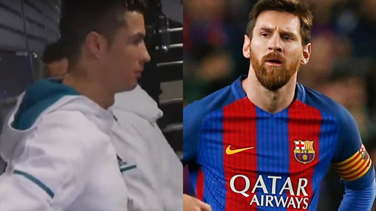 Cristiano Ronaldo Caught DISSING Lionel Messi o...