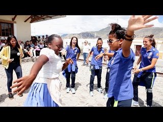 Seleção Feminina Sub-20: em dia de folga, meninas conhecem cultura equatoriana