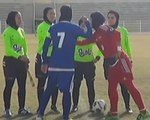 برگزاری بازی بانوان در هوای غبارآلود خوزستان