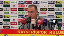 Kayserispor - Galatasaray maçının ardından - Galatasaray Teknik Direktörü Fatih Terim - KAYSERİ