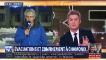 Intempérie: évacuation et confinement à Chamonix