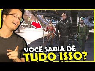 10 FATOS QUE VOCÊ NAO SABIA SOBRE O PANTERA NEGRA