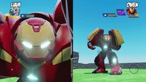 Hulkbuster VS Elsa Disney Infinity 3.0 Toy Box Frozen Versus Fight