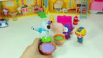 뽀로로 와 친구들 레인보우 솜사탕 장난감 소꿉놀이 인형놀이 DIY How To Make Color Cotton Candy Maker Toys Kit pororo
