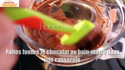 Gâteau au chocolat sans cuisson