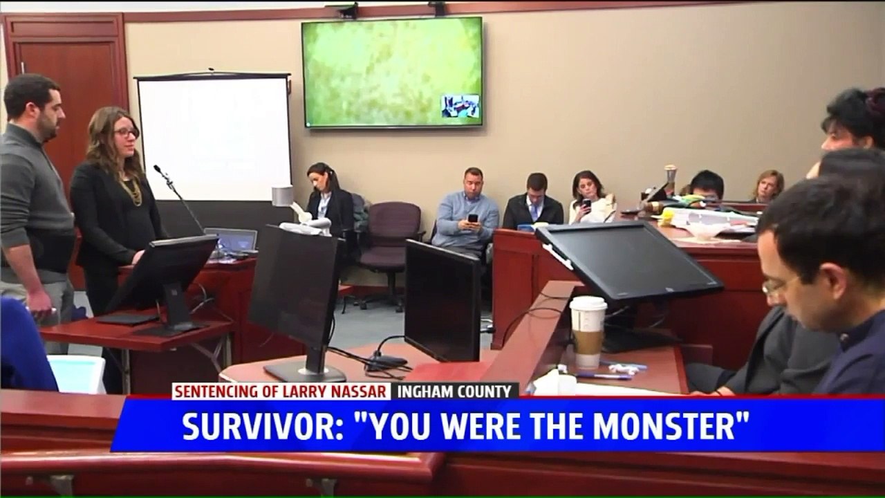 Victims of Larry Nassar Call Out Those in Power Who Did Nothing When Told of Abuse