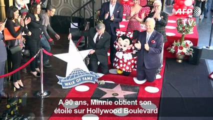 Cinéma: Minnie obtient une étoile sur Hollywood Boulevard
