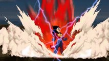 Goku And Vegeta Transformation Super Saiyan 5 (Sprite Animation)