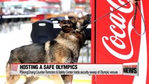 PyeongChang Counter-Terrorism & Safety Center holds security sweep to ensure safety in Olympic venues