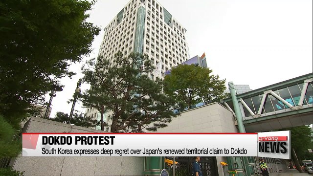 South Korea expresses deep regret over Japan's renewed territorial claim to Dokdo