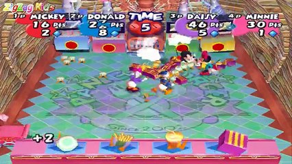 O Rato Mickey | Disney Party Dasy Wins! | Part 7 | ZigZag Kids HD