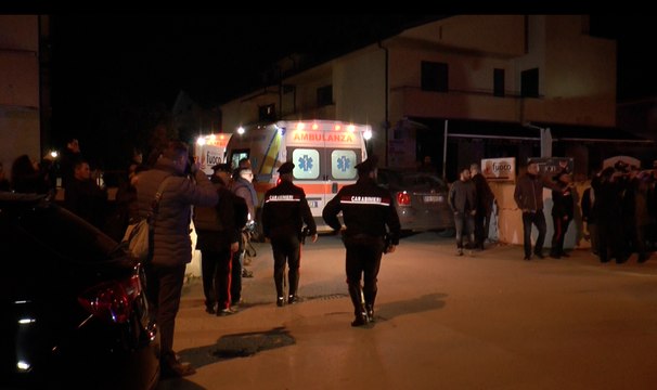 Bellona (CE) - Guardia giurata uccide la moglie spara sui passanti e poi si toglie la vita (22.01.18)