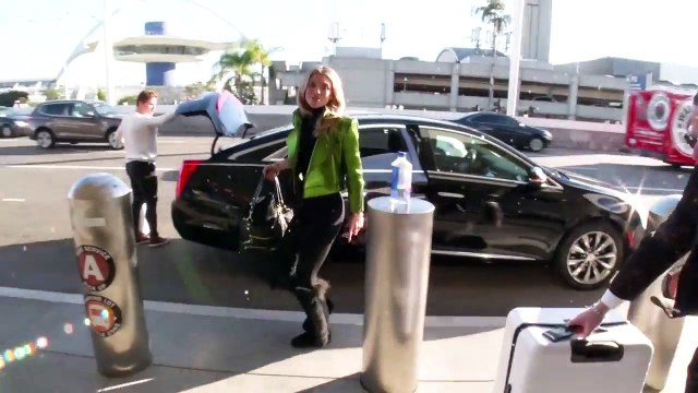 AnnaLynne McCord Dishes On '90210' Co-Star Meghan Markle As She Misses Flight At LAX