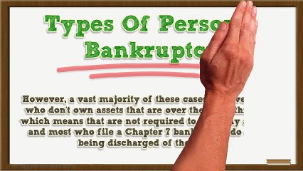 Types Of Personal Bankruptcy