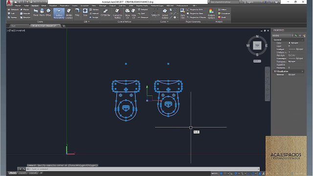 CREAR BLOQUE DINAMICO EN AUTOCAD