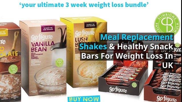Meal Replacement Shakes and Snack Bars For Weight Loss