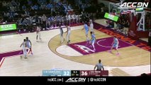 North Carolina vs. Virginia Tech Basketball Highlights (2017-18)