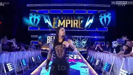 OMG Roman Reigns and Sasha Banks teams up against Charlotte and Look What Happens Next HD