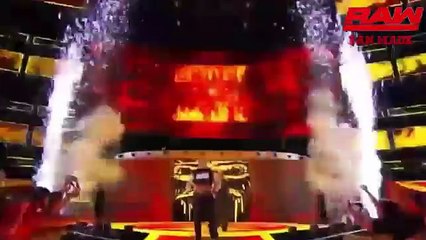 Roman Reigns attacks Brock Lesnar and Braun Strowman on RAW