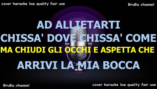 Dedicato A Te Matia Bazar Testo
