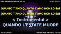 Johnny Halliday - Quanto t'amo  KARAOKE