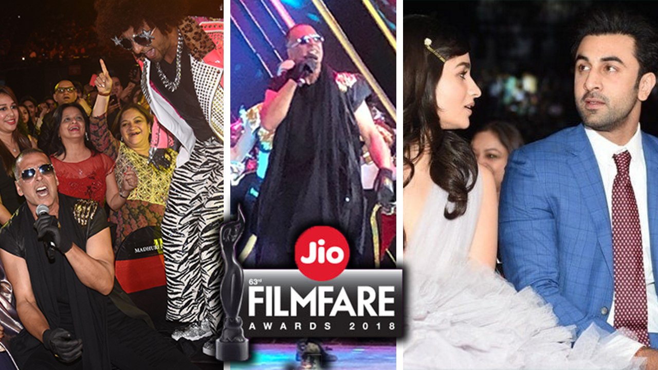 Filmfare Awards 2018 Inside Pictures & Performa...