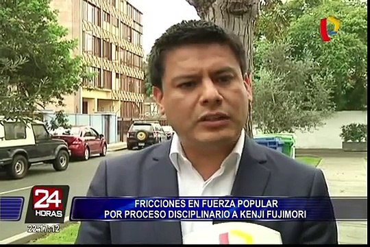 Fricciones en Fuerza Popular por proceso disciplinario a Kenji Fujimori