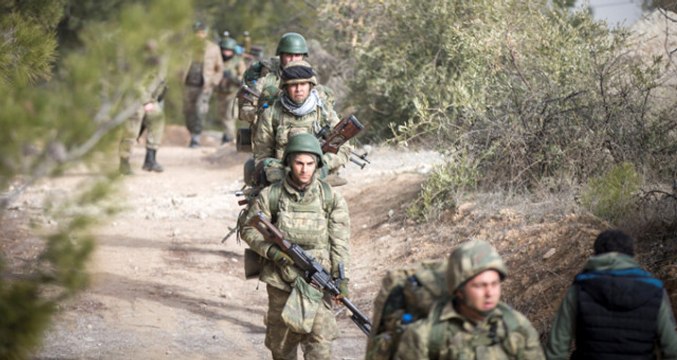 Zeytin Dalı'nda 4. Gün! TSK, Afrin İçin Yeni Cephe Açtı! Çatışmalar, Burseya Dağı'nda Yoğunlaştı