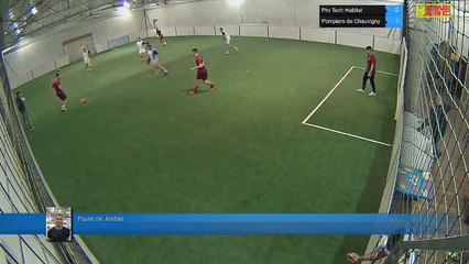 Faute de Jordan - Pro Tech Habitat Vs Pompiers de Chauvigny  - 22/01/18 20:00 - LIGUE 2