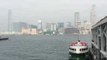 Smog Clouds Hong Kong's Victoria Harbour