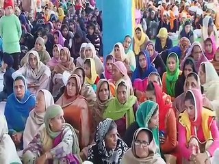 harsimrat badal at Takht Sri Damdama Sahib.