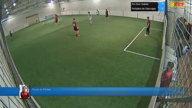 Faute de Florian - Pro Tech Habitat Vs Pompiers de Chauvigny - 22/01/18 20:00 - LIGUE 2