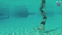 Maryam Zakaria Hot Swimming Pool Video