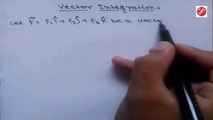 vector integration line integral |  Vector Integration in Hindi