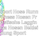 MNII Sport Hose Running Fitness Hosen Frau Elastische Leggings Yoga Hosen Bekleidung