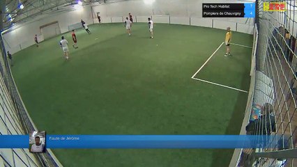 Faute de Jérôme  - Pro Tech Habitat Vs Pompiers de Chauvigny  - 22/01/18 20:00 - LIGUE 2