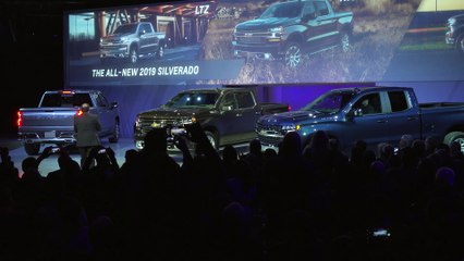 2019 Chevrolet Silverado Reveal Event at 2018 NAIAS Detroit