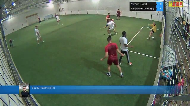 But de maxime (8-4) - Pro Tech Habitat Vs Pompiers de Chauvigny - 22/01/18 20:00 - LIGUE 2